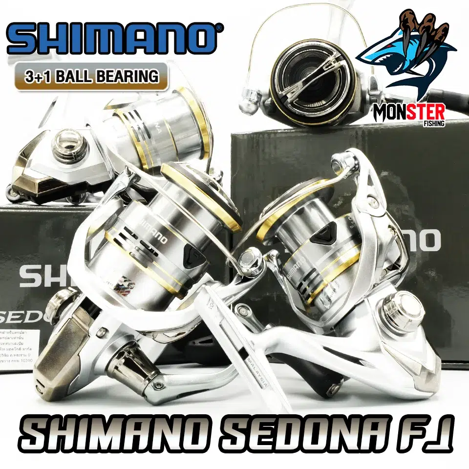 รอกตกปลา รอกสปินนิ่ง SHIMANO SEDONA FJ ปี 2023 รุ่นใหม่  (มีให้เลือกหลายเบอร์) – MonSter Fishing